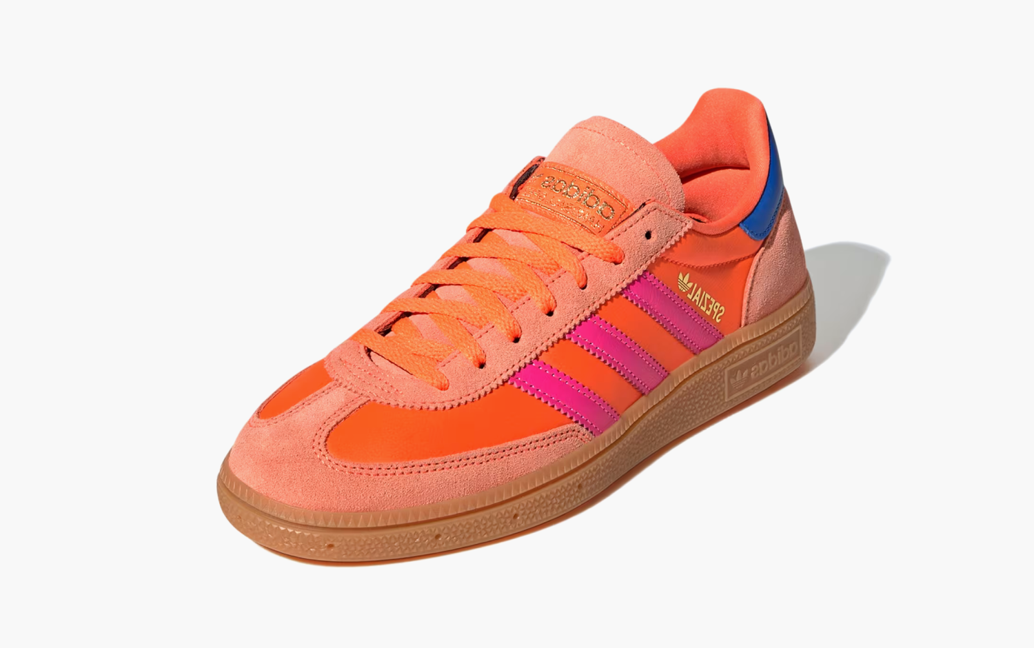 Adidas Handball Spezial WMNS "Solar Orange Lucid Pink Satin" 