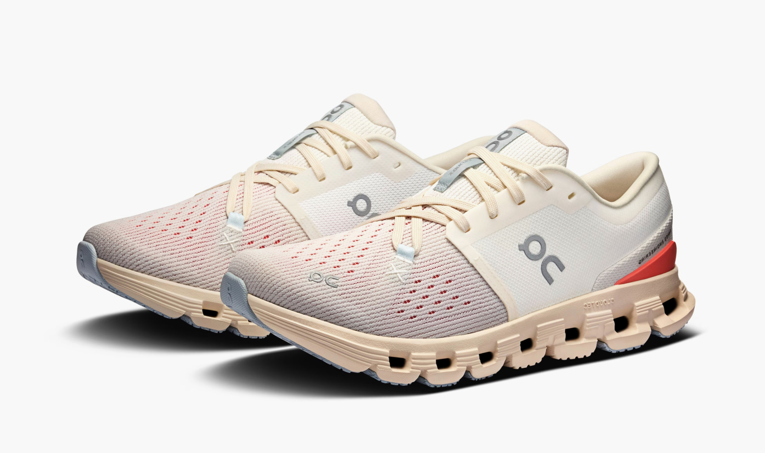On Cloud X 4 WMNS Ivory Salmon 
