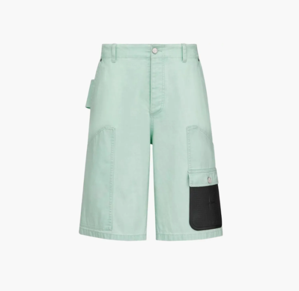 Dior x Stone Island Bermuda Shorts Light Green 
