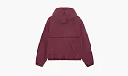 Stussy Zip Hoodie Burgundy