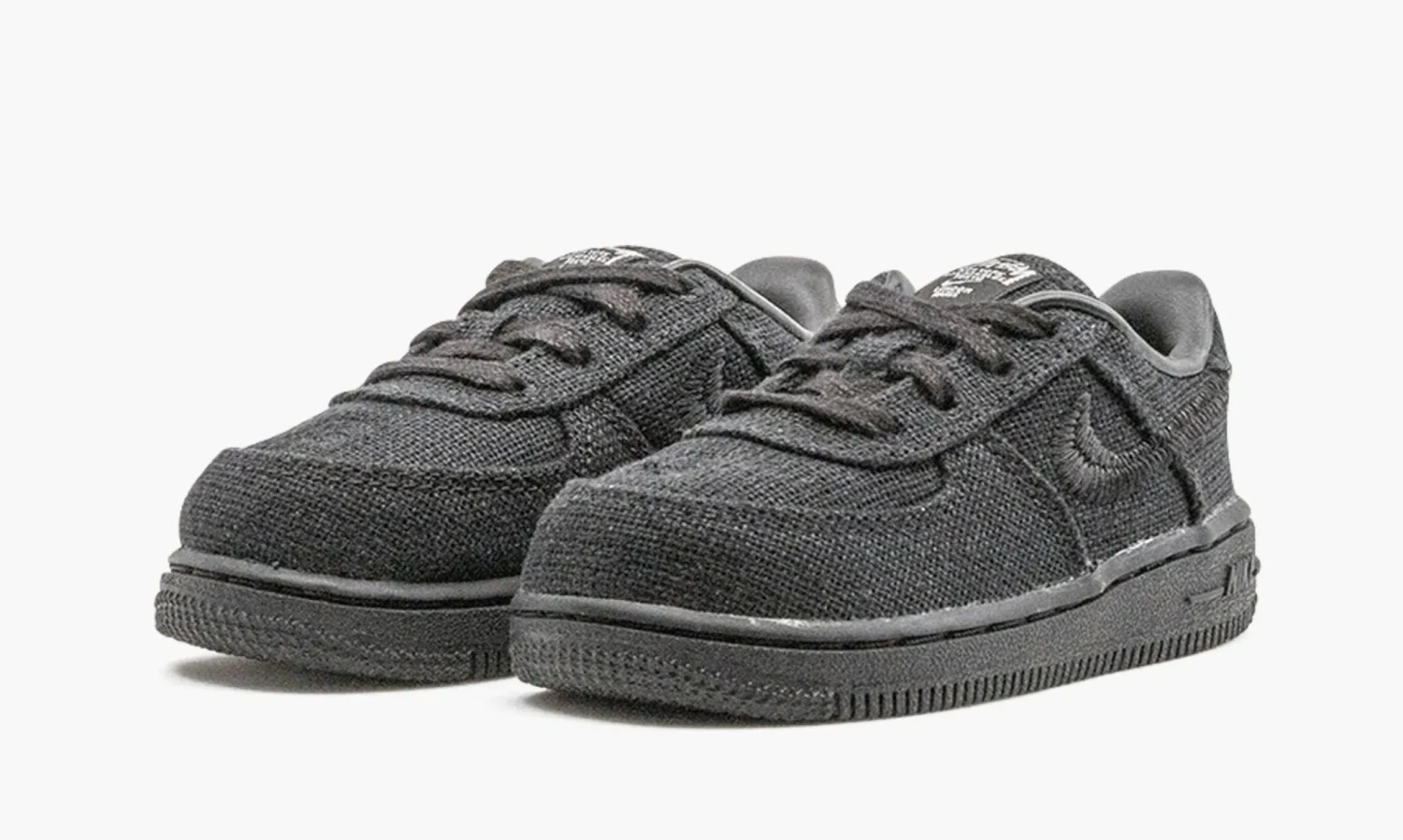 Nike Air Force 1 Low TD Stussy - Black Kids 