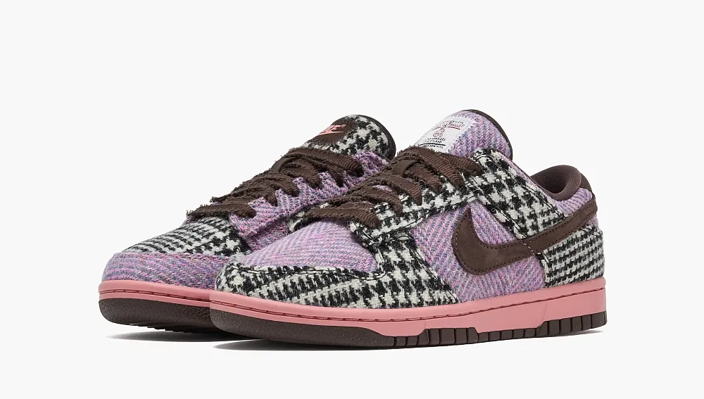 Nike Dunk Low WMNS Harris Tweed Purple Pink