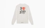 Chrome Hearts I Heart NY Long-Sleeve T-Shirt White 