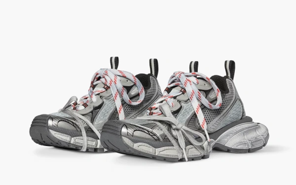 Balenciaga 3XL Sneaker WMNS Worn-Out - Grey White Red 