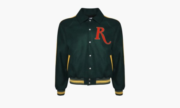 RHUDE Varsity Jacket Green 