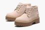 Timberland Stone Street Mid Lace Up Waterproof Boot WMNS Light Beige Nubuck 