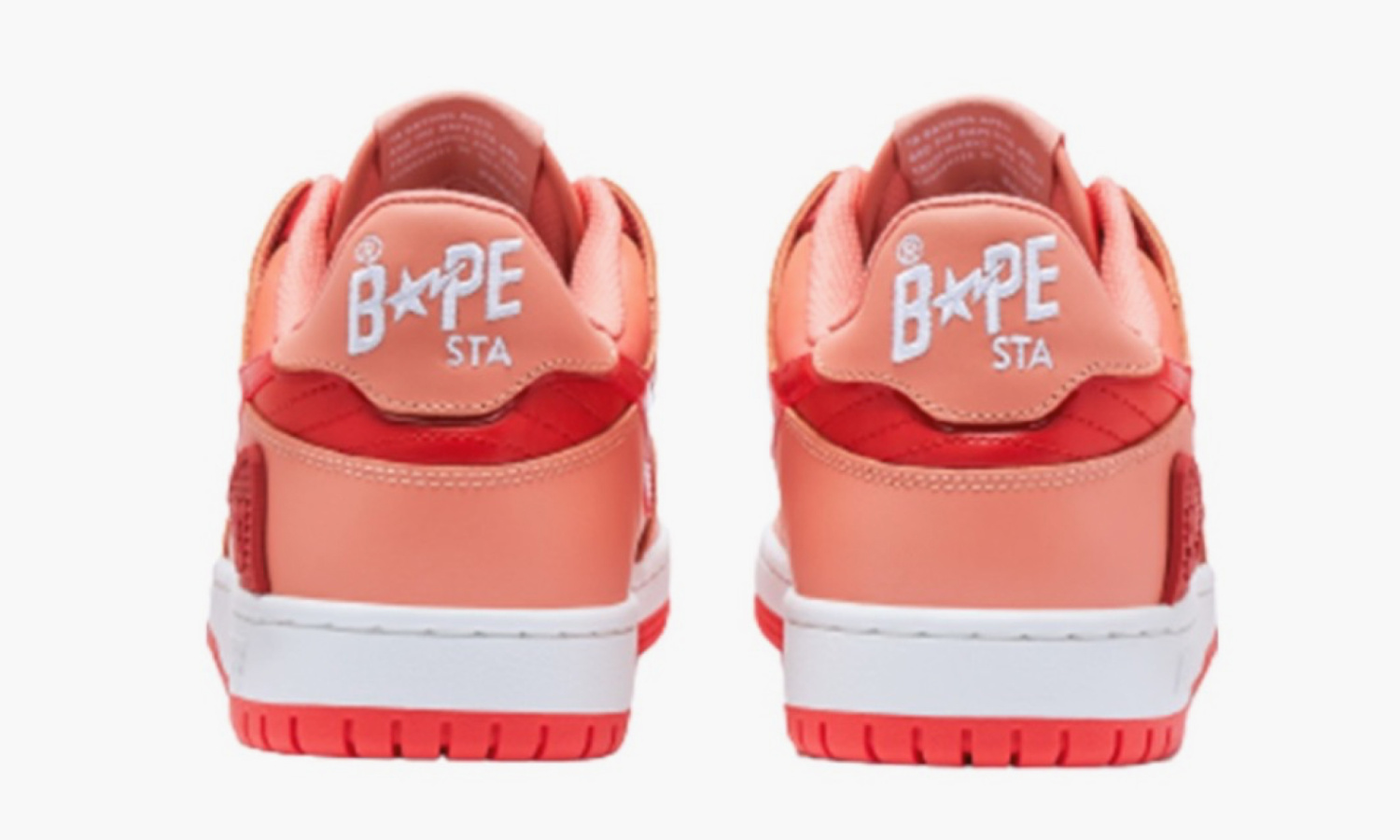 фото A Bathing Ape BAPE SK8 Sta "Red Gradation" (A Bathing Ape Bape Sta)-1I70-291-020