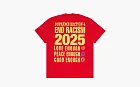 Supreme x Goodenough End Racism Tee Red