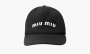 Miu Miu Cap "Black" 