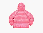 Supreme Hooded Down Jacket Pink