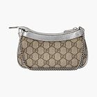 Gucci Ophidia Mini Bag Beige/Ebony/Metallic Silver