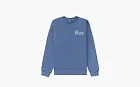 Sporty & Rich Health logo-print Sweatshirt Blue