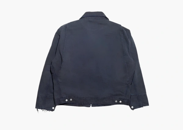 Enfants Riches Déprimés Logo Distressed Work Jacket Faded Black 