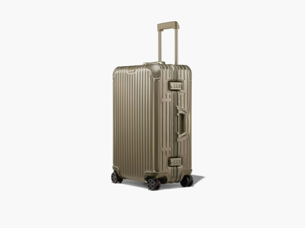 Rimowa Original Check-in M Aluminium Suitcase Titanium (60 L) 