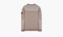 Stone Island Lightweight Cotton Sweatshirt "Light Brown" 