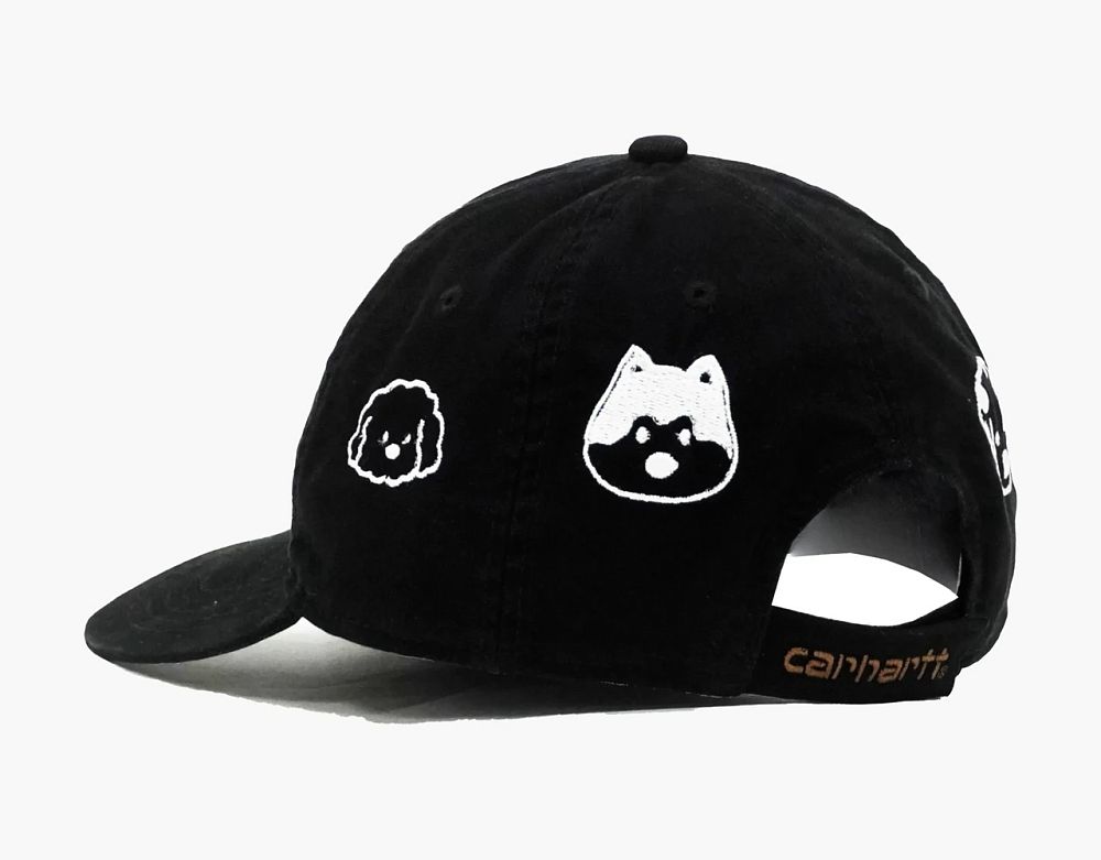 Carhartt Embroidered Dog Cap Black