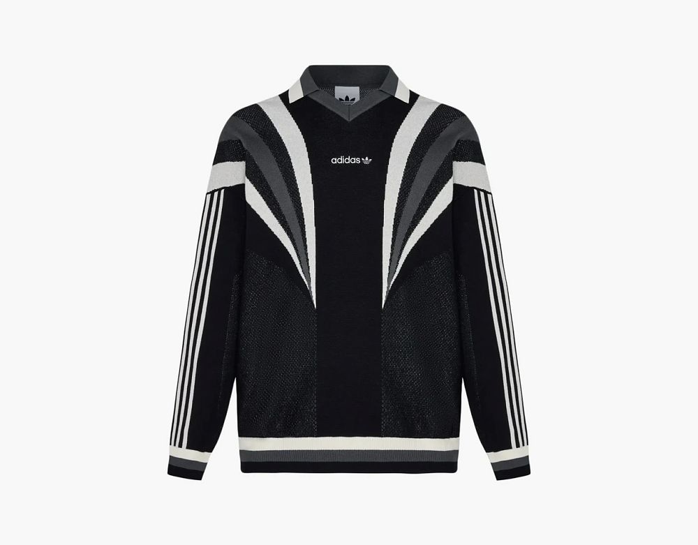 Adidas Originals Santiago Knit Sweatshirt Black