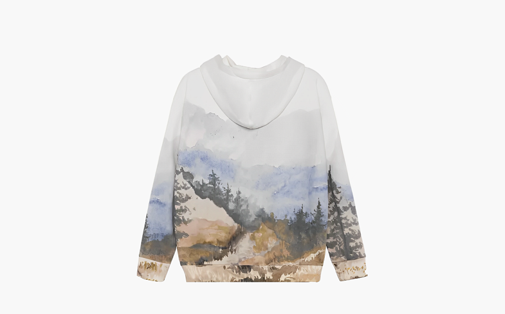 Gucci x The North Face Sweatshirt Trail Print