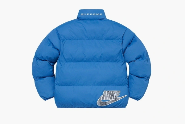 Supreme x Nike Reversible Puffy Jacket Blue  Supreme x Nike Reversible Puffy Jacket Blue