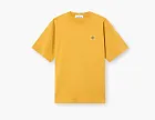 Stone Island Combed Organic Cotton Jersey Mostaza