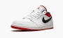 Air Jordan 1 Low White / Gym Red 