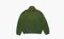 Acne Studios Logo Zipper Jacket Forest Green 