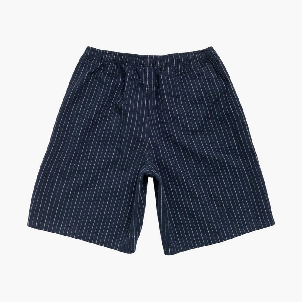 Stussy Baggy Beach Shorts Navy Stripe