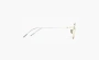 Gentle Monster Titanium Alloy Round Eyeglass Frames Unisex Gold 