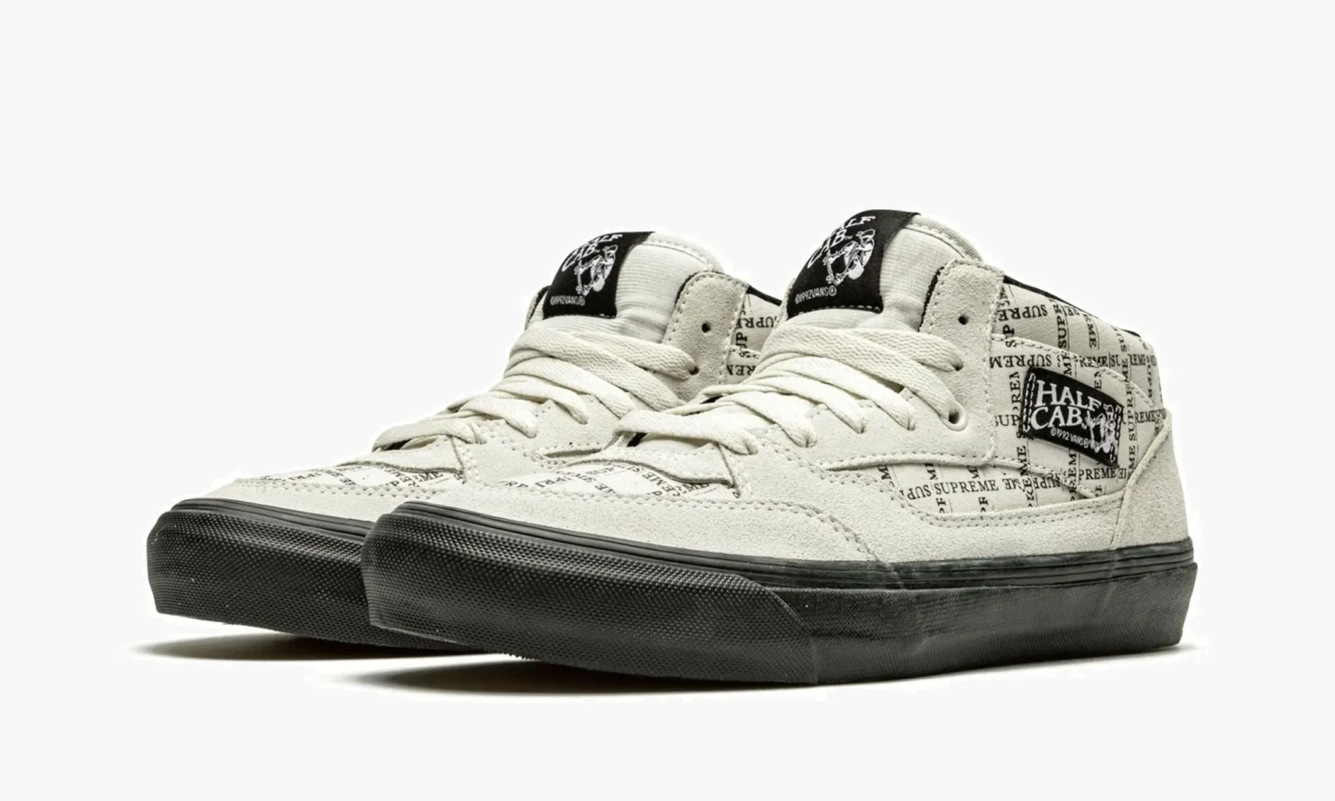 Vans Half Cab Pro Supreme Supreme - Grid Logo - White 