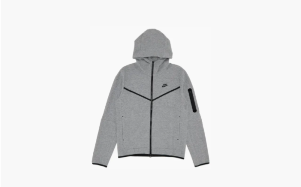 Nike Tech Fleece Zipper Cardigan "Heather Grey" 