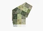 Loewe Scarf in Wool and Cashmere Bottle Green/Khaki