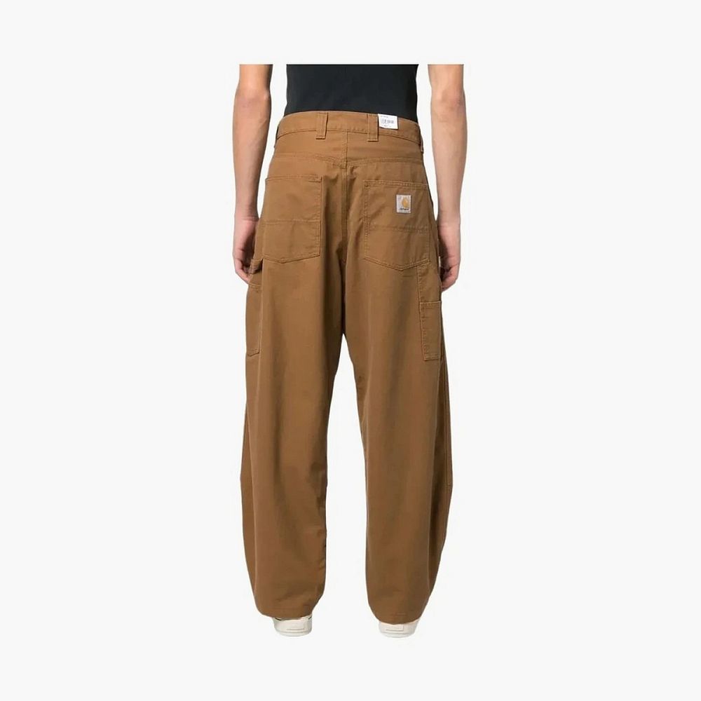 Carhartt WIP Cotton Work Pants Brown
