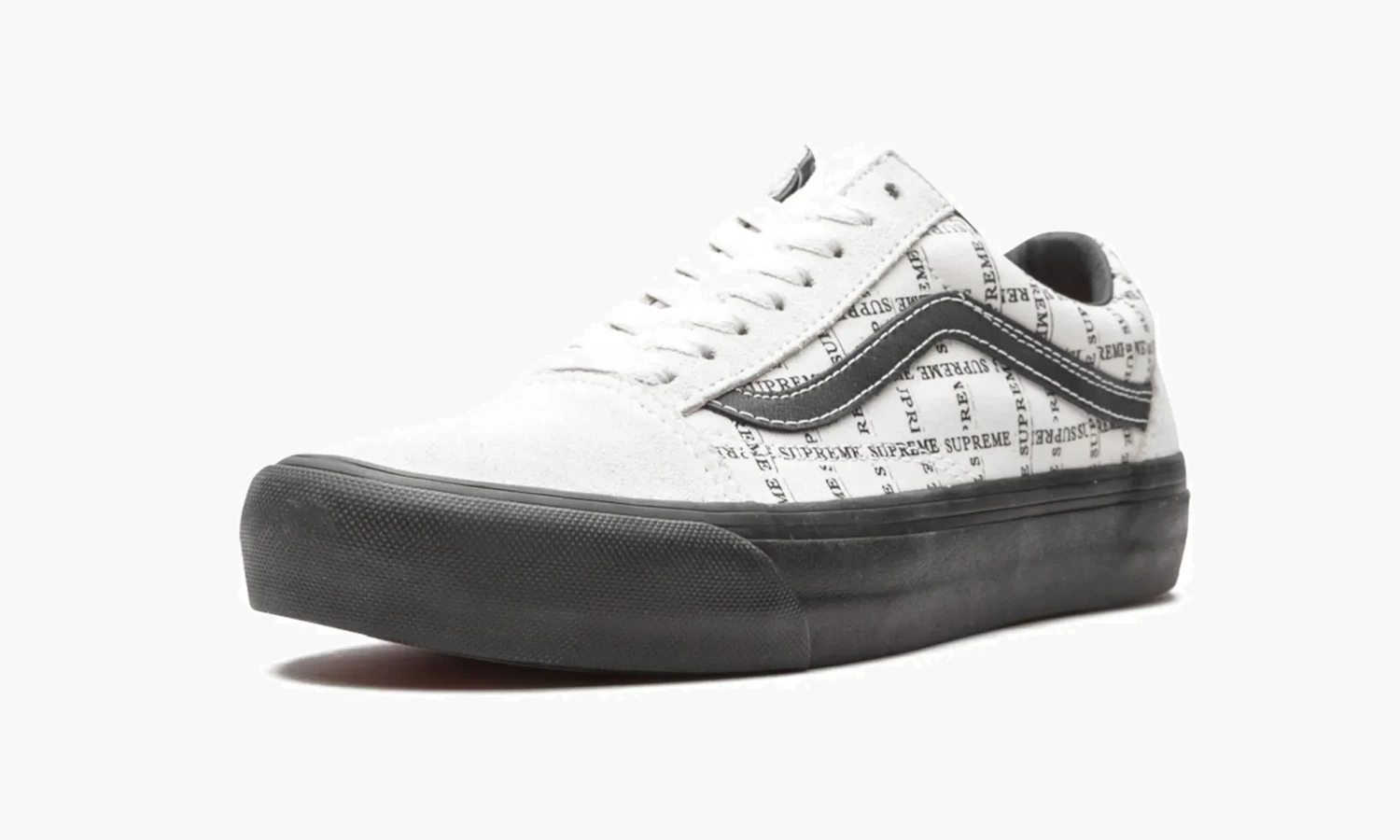 Vans Old Skool Pro "Supreme Grid White" 