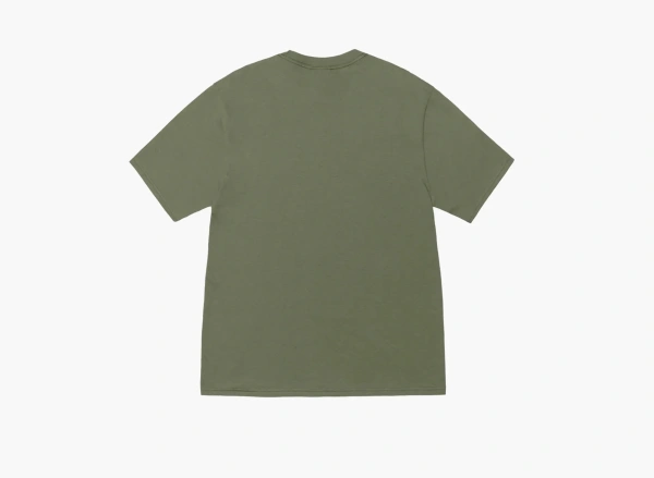 Stussy Sliced Tee Olive 