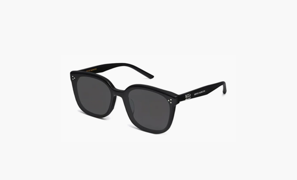 Gentle Monster Irregular Shape Sunglasses Unisex Black 