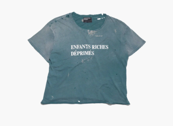 Enfants Riches Déprimés Classic Logo T-Shirt Posy Green 