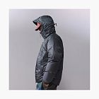 Nothomme Monterest Waterproof Hooded Goose Down Jacket Mist Gray