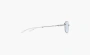 Gentle Monster Metal Irregular Shape Sunglasses Unisex Silver 
