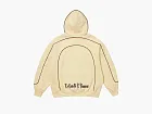 Supreme Curve Piping Hooded Sweatshirt Natural