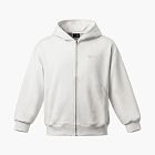 WYSION ZIP HOODIE BONE WHITE