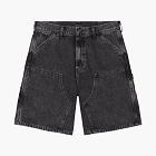 Carhartt WIP Double Knee Short Washed Black