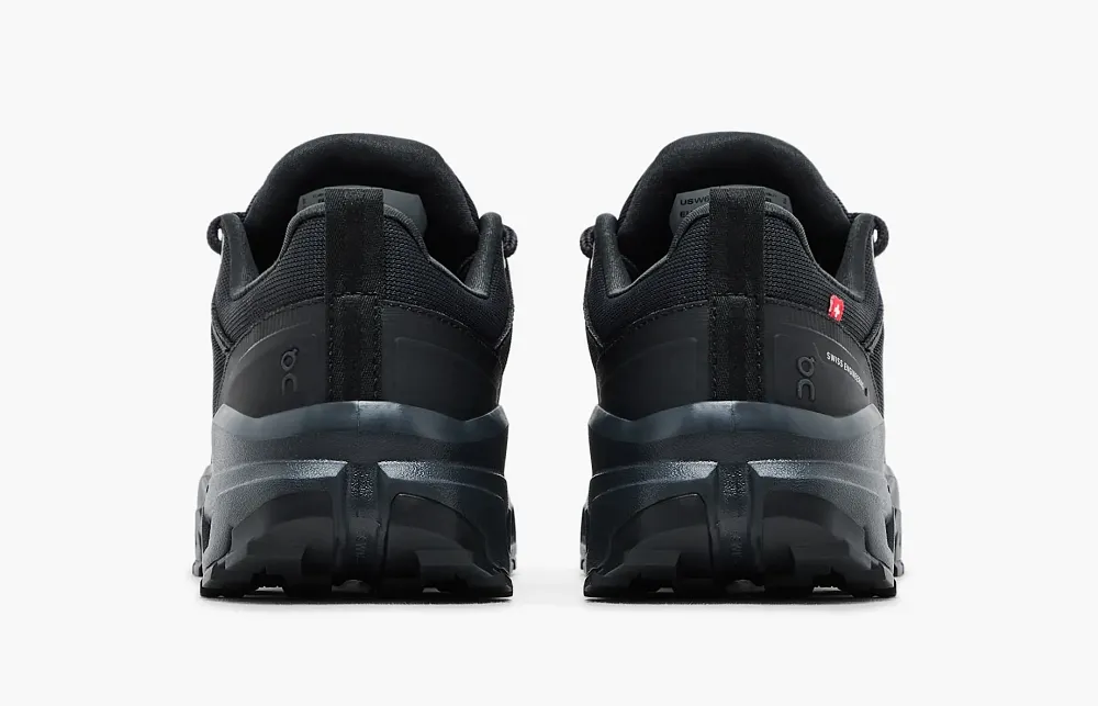 ON Cloudrock Low Waterproof WMNS Triple Black