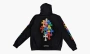 Chrome Hearts Multi Color Cross Cemetery Hoodie Black 