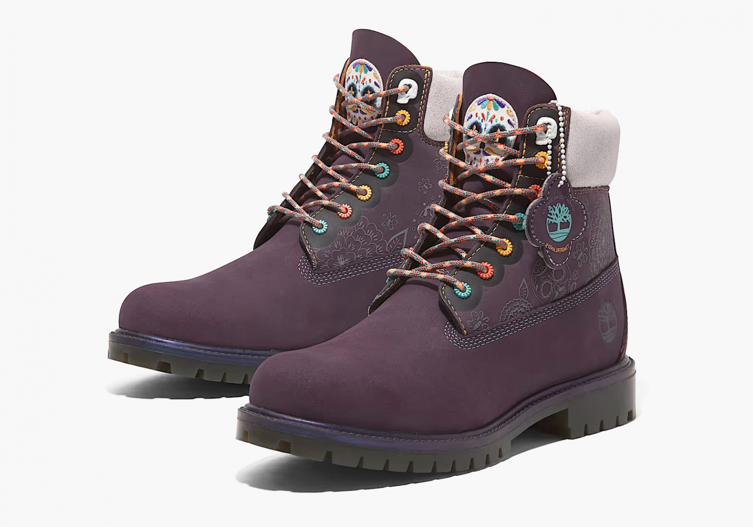 Timberland Heritage Lace-up 6 Inch Boot "Dark Purple" 