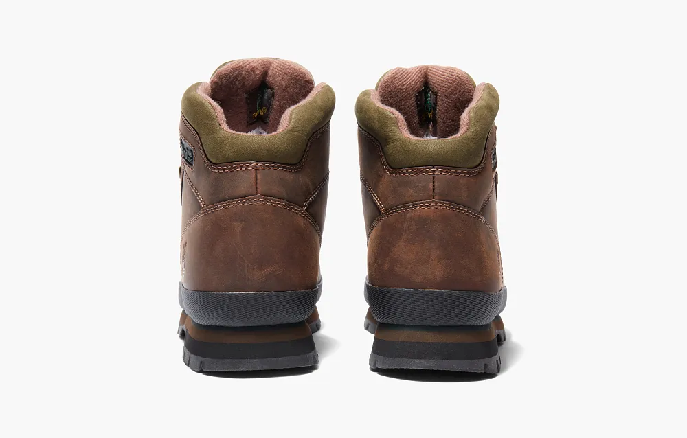 Timberland Euro Hiker Leather Boot Md Brown Full Grain