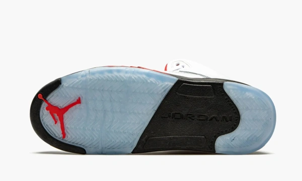 Air Jordan 5 Retro PS Fire Red Silver Tongue 2020 Kids 