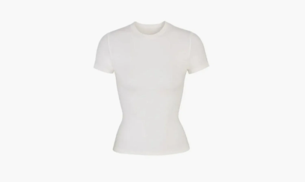 SKIMS T-shirt Cotton Jersey White 