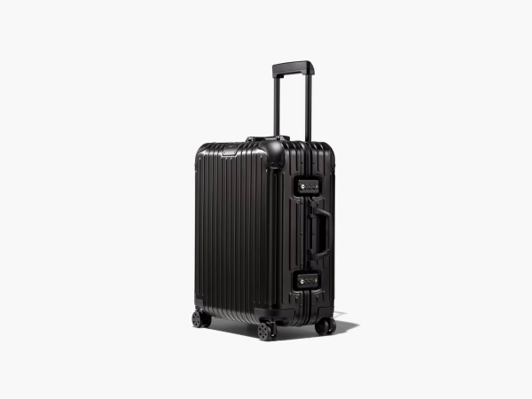 Original Cabin Plus Aluminum Suitcase Black (49 L) 