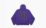 Balenciaga Hoodie Loose Fit Style Purple 