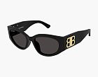 Balenciaga Cat Eye Sunglasses Black/Grey